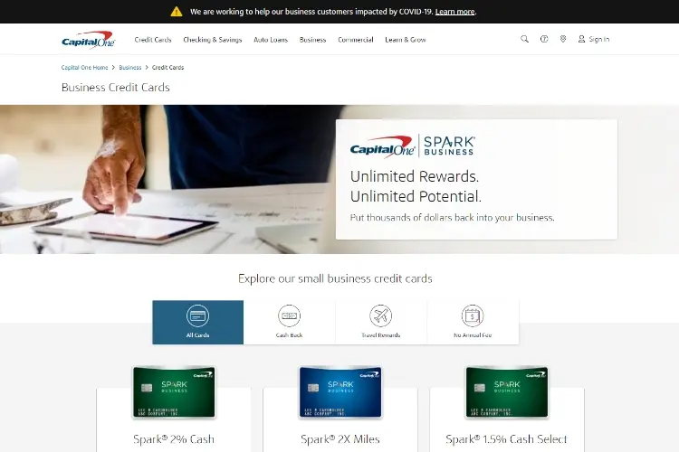 Capital One Business Cards