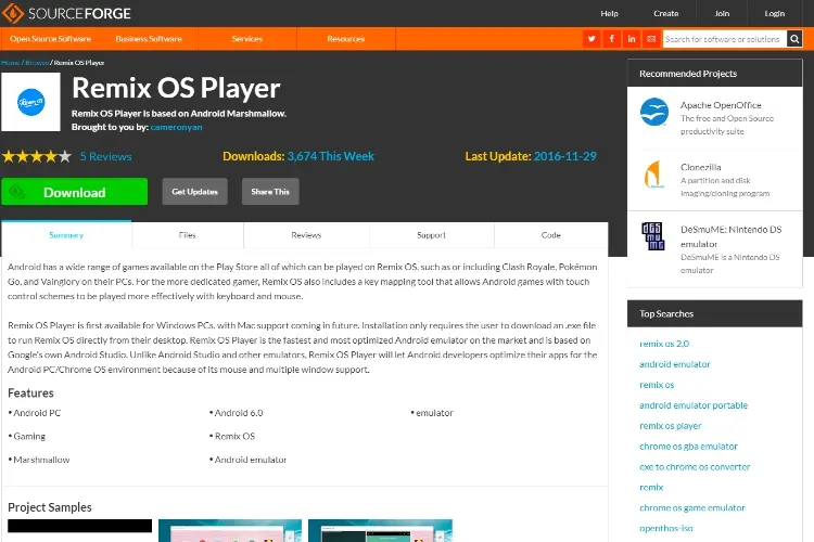 Remix OS Player  