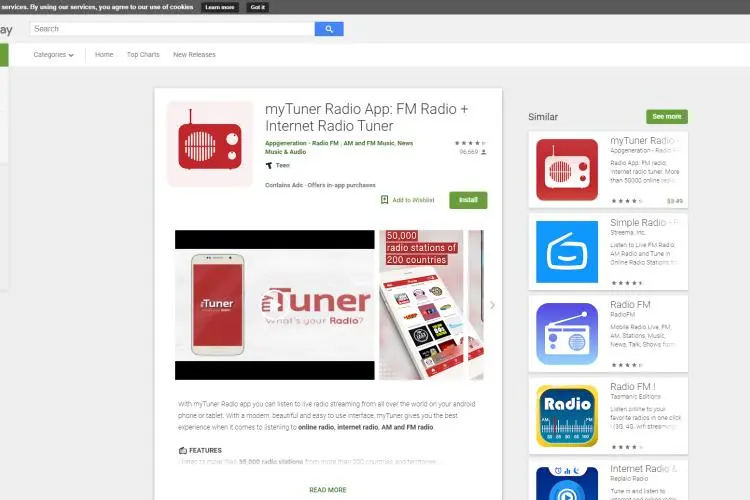 myTunerRadio App: FM Internet Radio Tuner