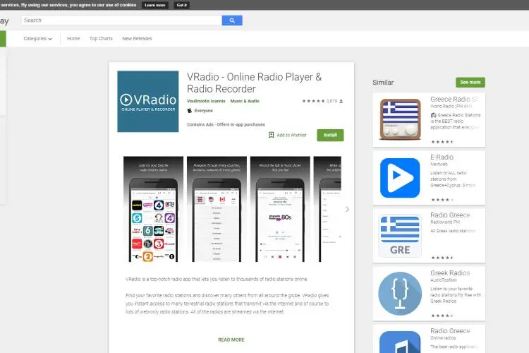 VRadio – Online Radio Player &Radio Recorder