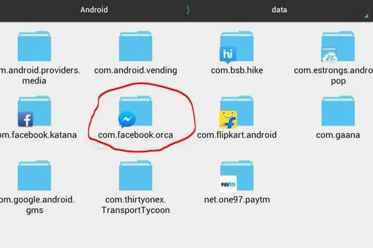 Is it Possible To Delete The com.facebook.orca folder?