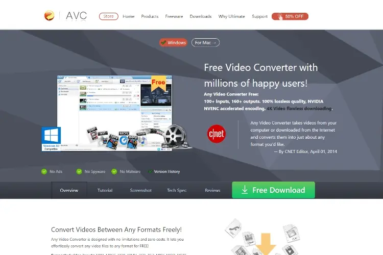 AVC Any Video Converter 